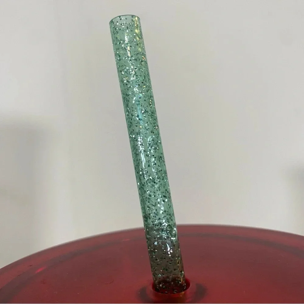 Starbucks Falala Venti 24oz Red White Green Christmas Holiday Travel Tumbler - Picture 3 of 6